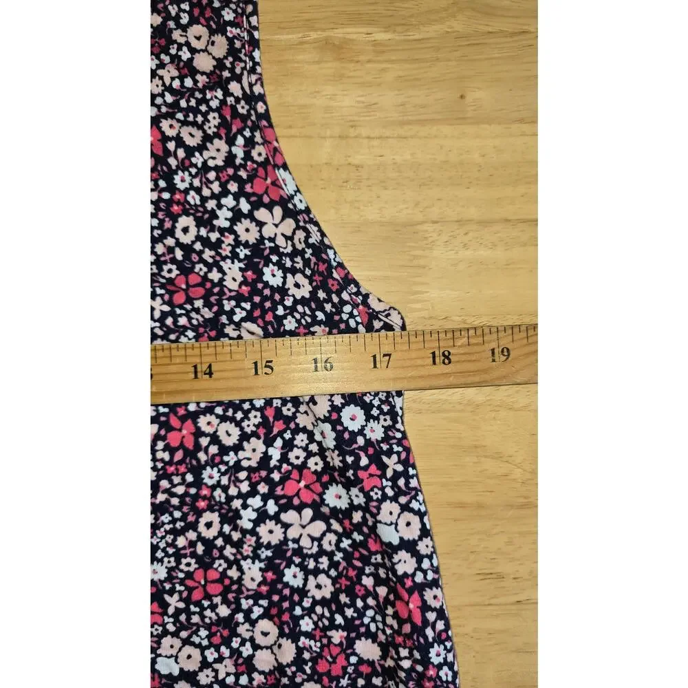 Michael Kors Floral Tank Top Womens Size M